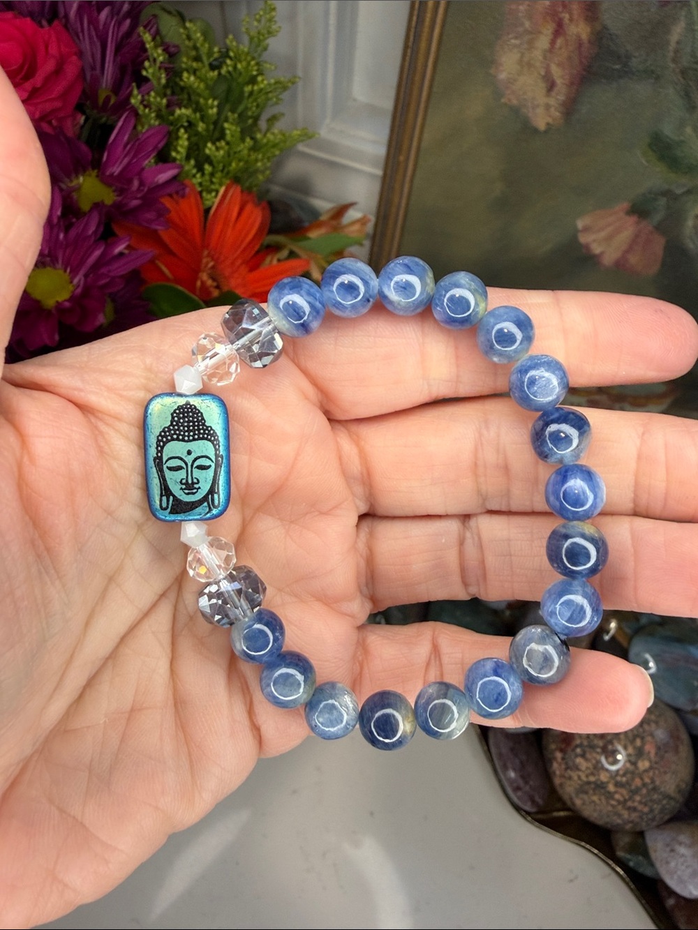 UNDER A FOREIGN SKY | Artisan Gemstone Bracelet • B1357